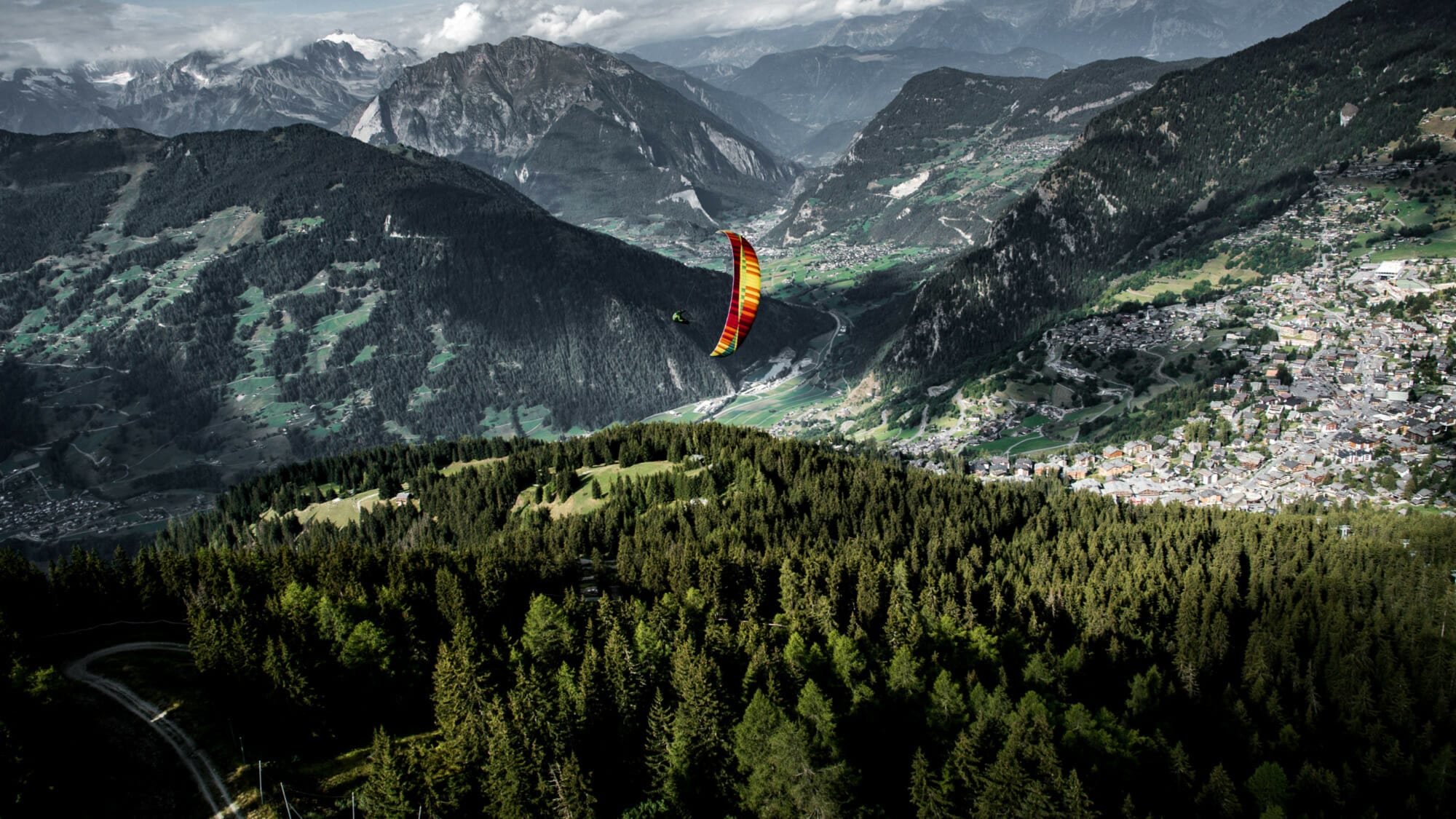 verbier summits paragliding verbier